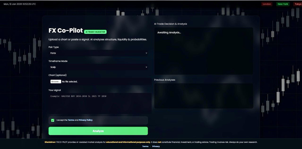 FXCO-PILOT interface